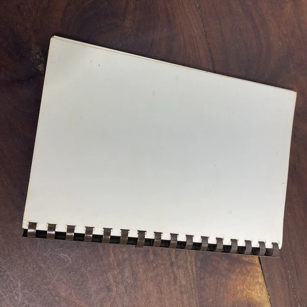 VTG Friendly Free Will Baptist Church Regional Cookbook 1982 Plastic Comb Bound